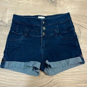 High waist Navy Jean Shorts🌟